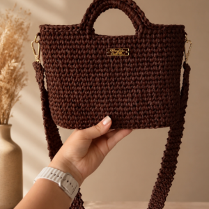 Bolsa de Crochê - Moka