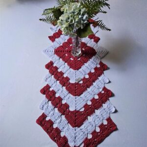 TRILHO DE mesa vermelho